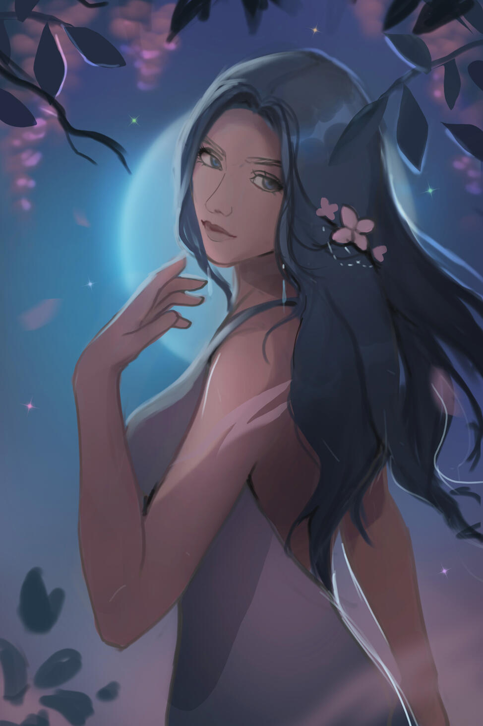 Moonlight reverie · $100